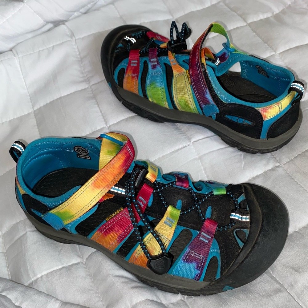 Bright Multicolor Keen Sandals Size Eu 37 US 5 - Picture 12 of 16